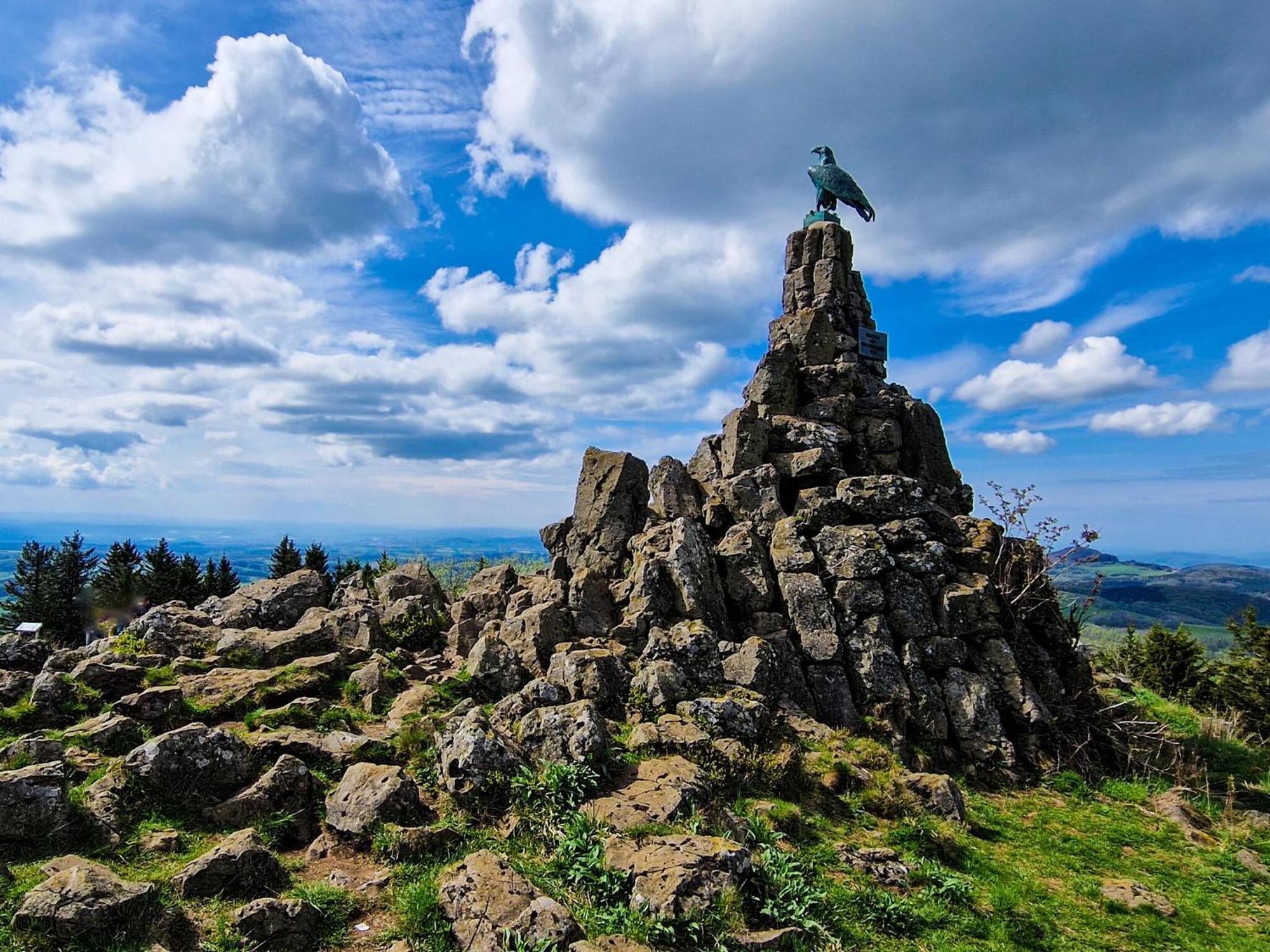 Berghotel Deutscher Flieger Wasserkuppe ゲルスフェルト エクステリア 写真